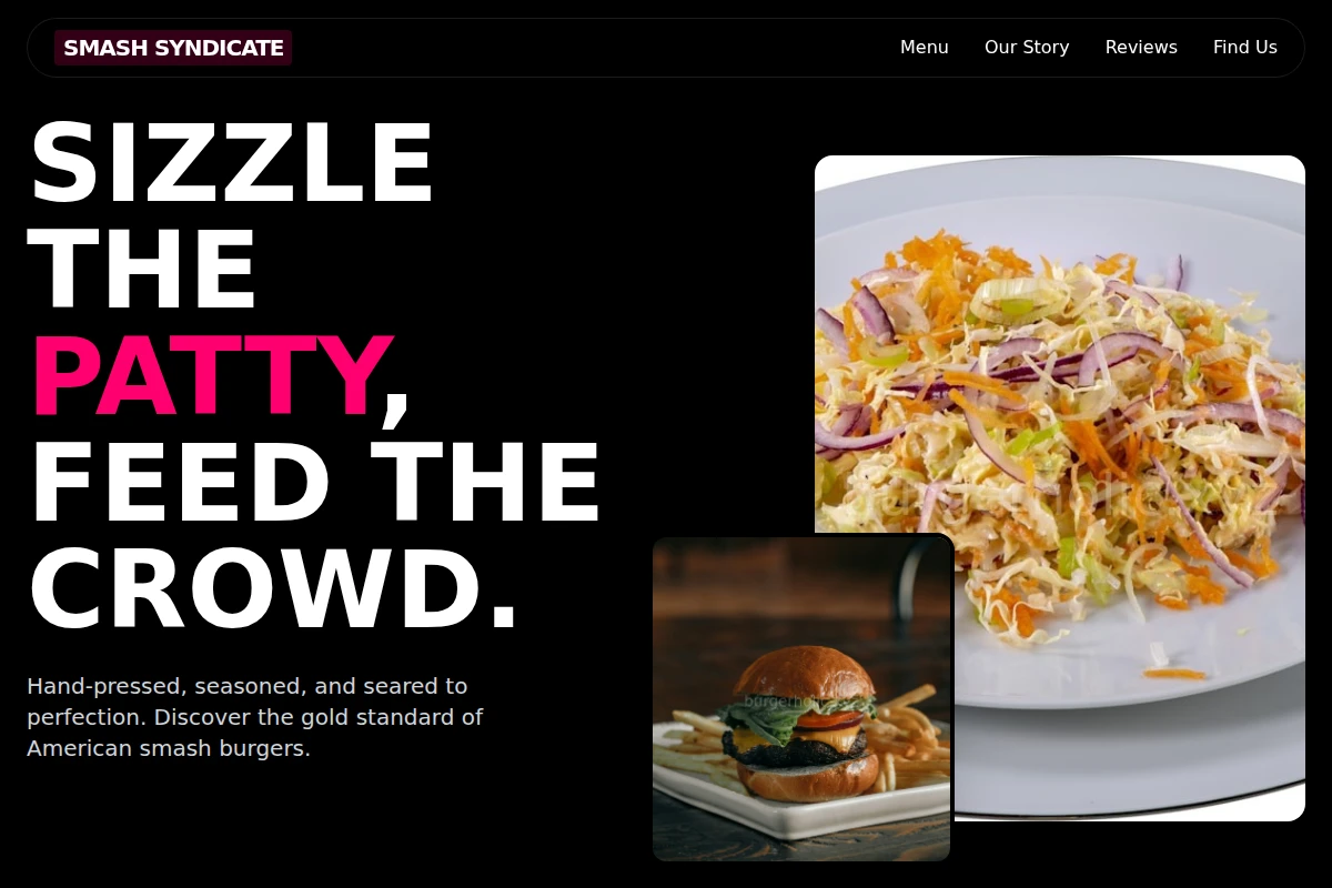 Juicy American Food