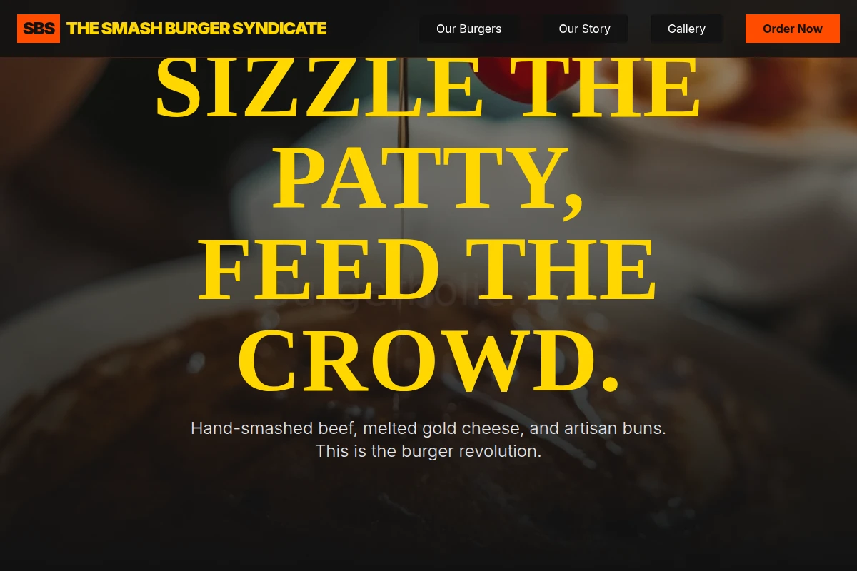 Juicy American Food