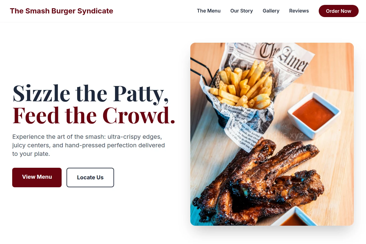 Sear American Food