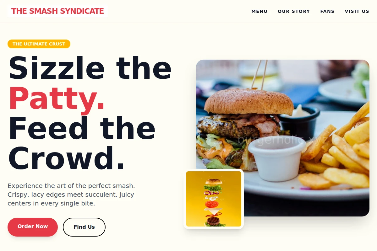 Griddle Burger