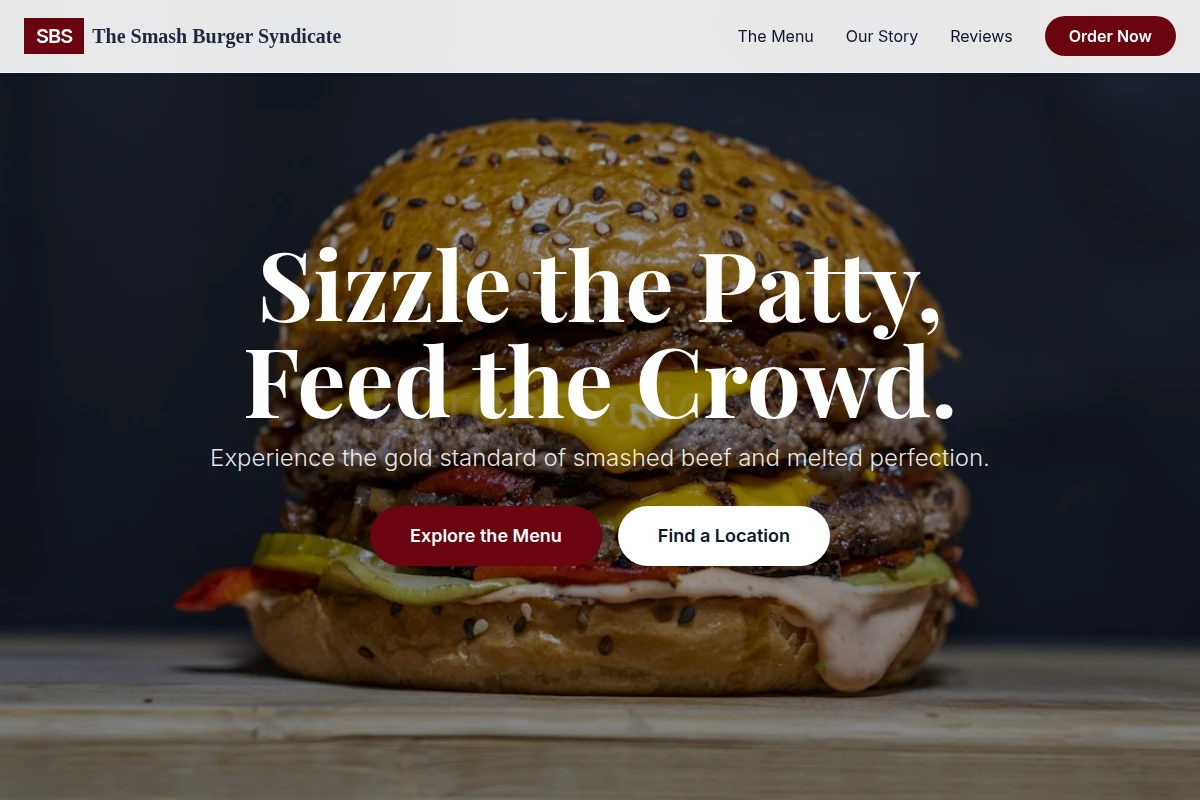 Sizzle Burger