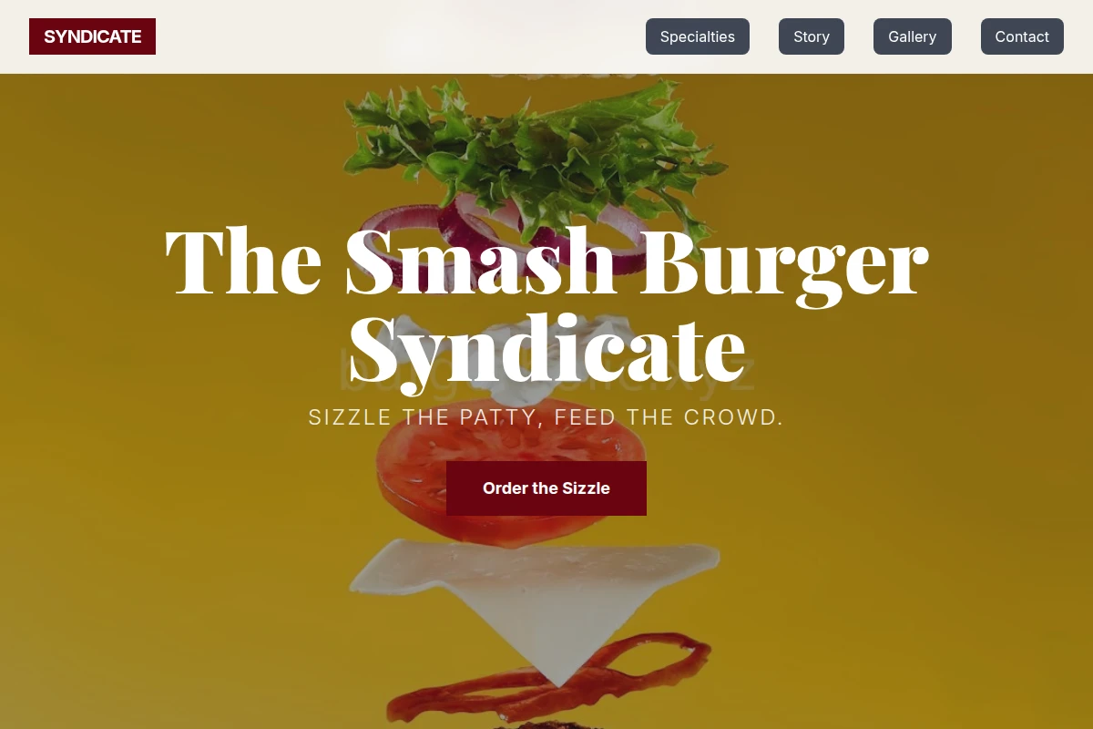 Relish Burger