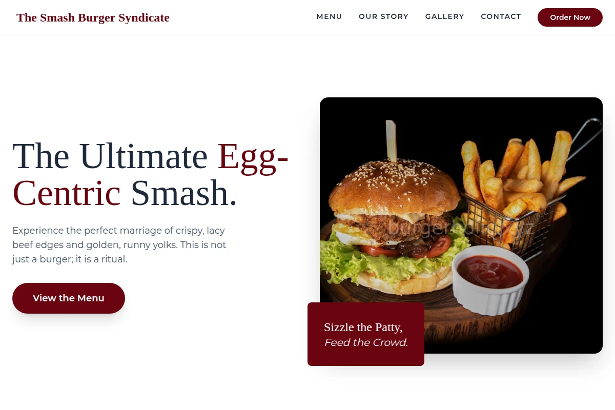 Egg Burger
