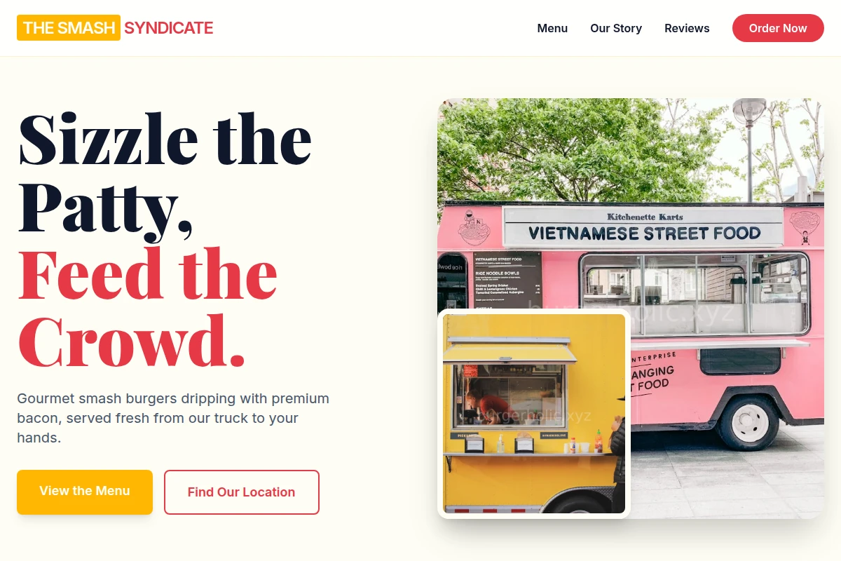 Bacon Food Truck